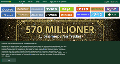 Desktop Screenshot of danskespil.dk